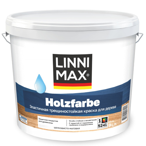 Краска для древесины Linnimax Holzfarbe (База 1)